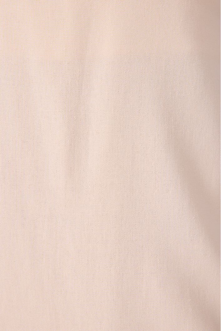 Vestido Cropped Linho Busto Torcido