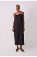 Vestido Cropped Laise Decote Reto