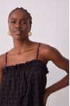 Vestido Cropped Laise Decote Reto
