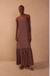 Vestido Cropped Estampa Asa Delta