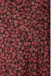 Vestido Tule Estampa Quintal Rosa