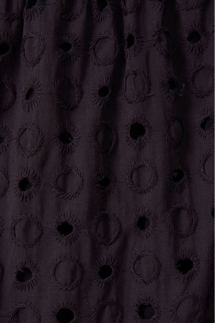 Vestido Cropped Laise Decote Reto