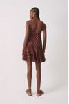 Vestido Crepe Estampa Noite