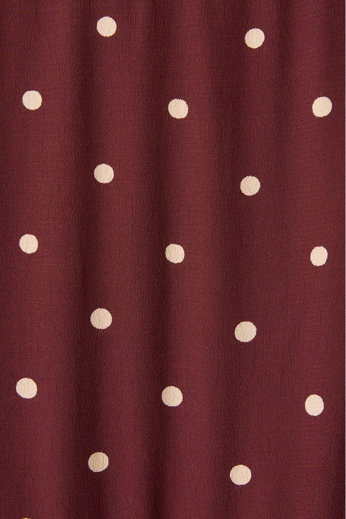 Vestido Crepe Estampa Noite