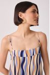 Vestido Crepe Estampa Carioca