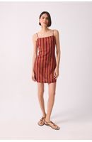 Vestido Linho Estampa Encanto