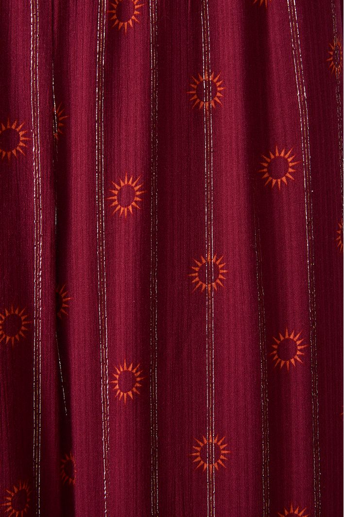 Macacão Lurex Estampa Solar