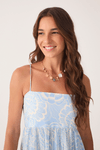 Vestido Bata Estampa Cristalina