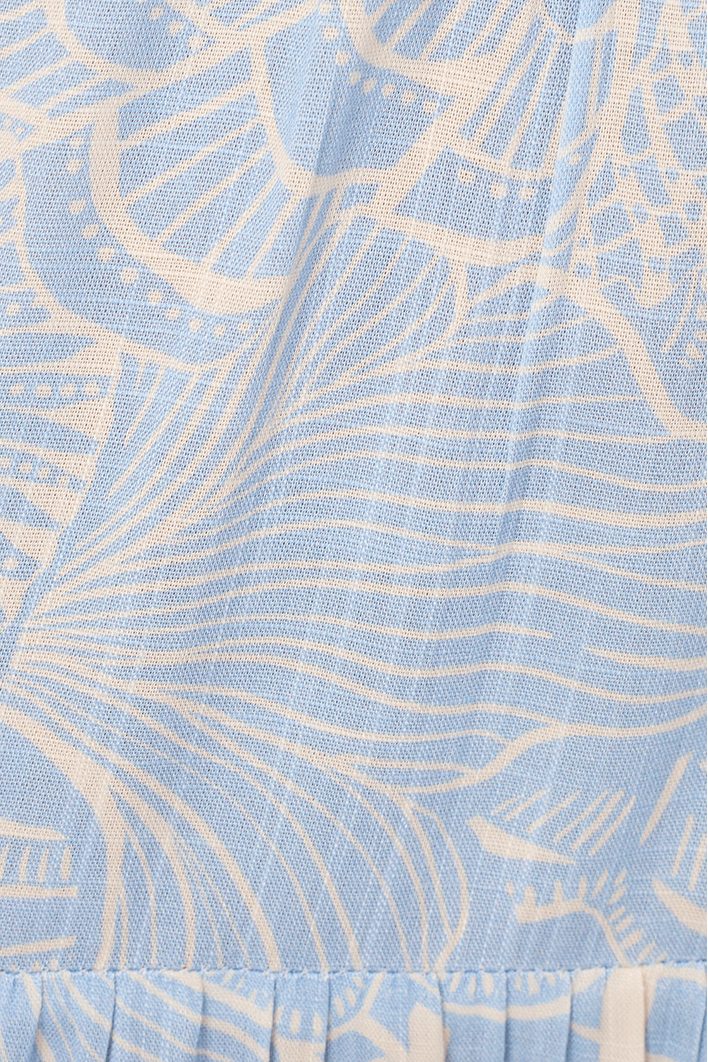 Vestido Bata Estampa Cristalina