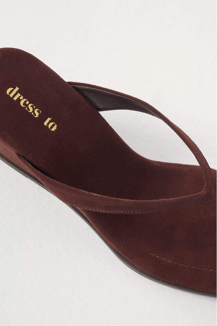 Sandália Camurça Laguna