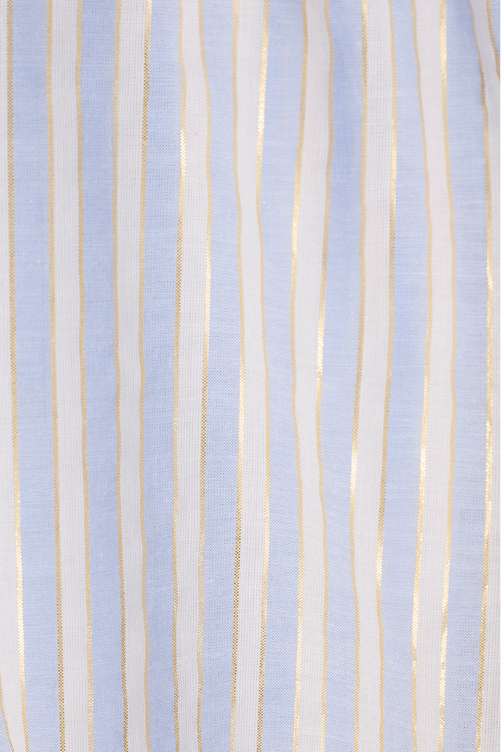 Short Algodão Listras Lurex