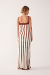Vestido Tricot Bicolor