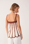 Blusa Tricot Bicolor