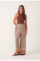 Calça Estampa Solstício C/ Lenço
