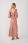 Vestido Cropped Lurex Estampa Maresia