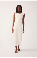 Vestido Malha Crepe Ombro A Ombro