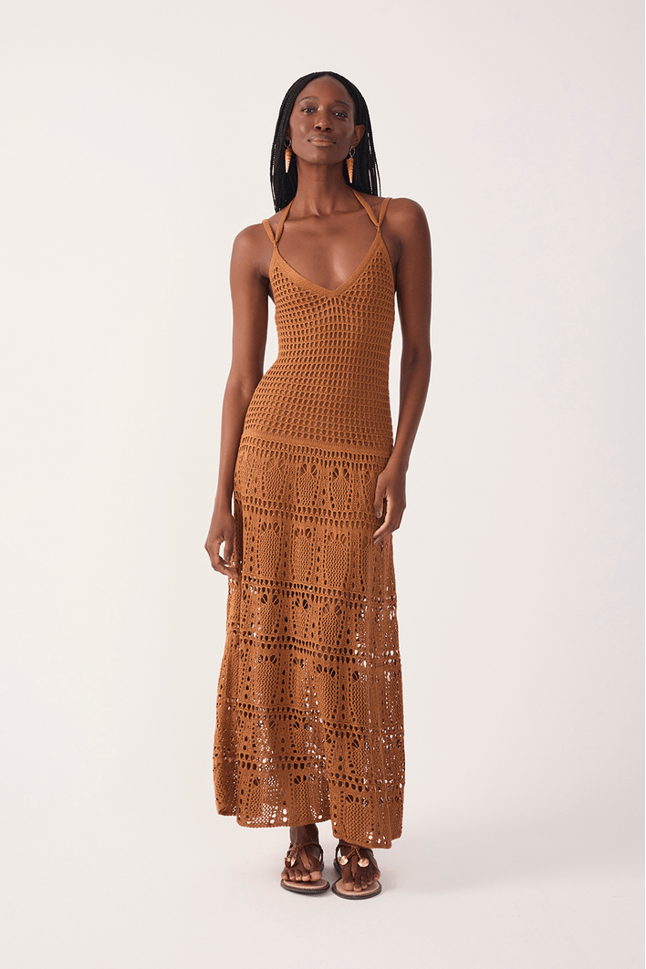 Vestido Tricot Vintage