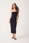 Vestido Sem Alça Malha Crepe