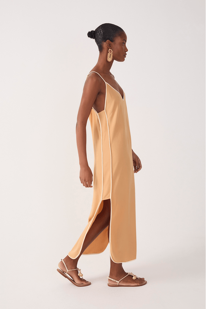 Vestido Midi Viés