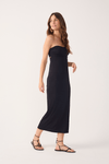 Vestido Sem Alça Malha Crepe