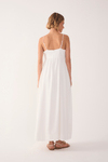 Vestido Cropped Linho Bordado Busto