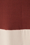 Vestido Malha Crepe Bicolor