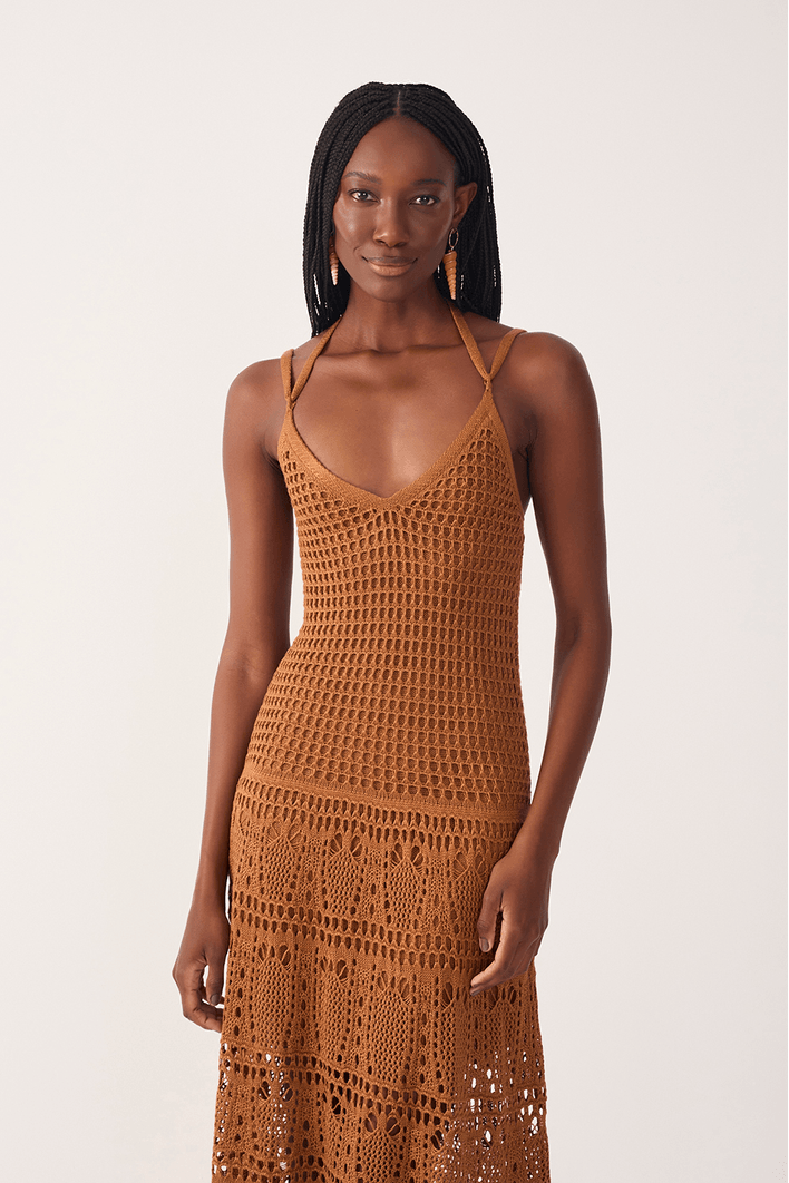 Vestido Tricot Vintage