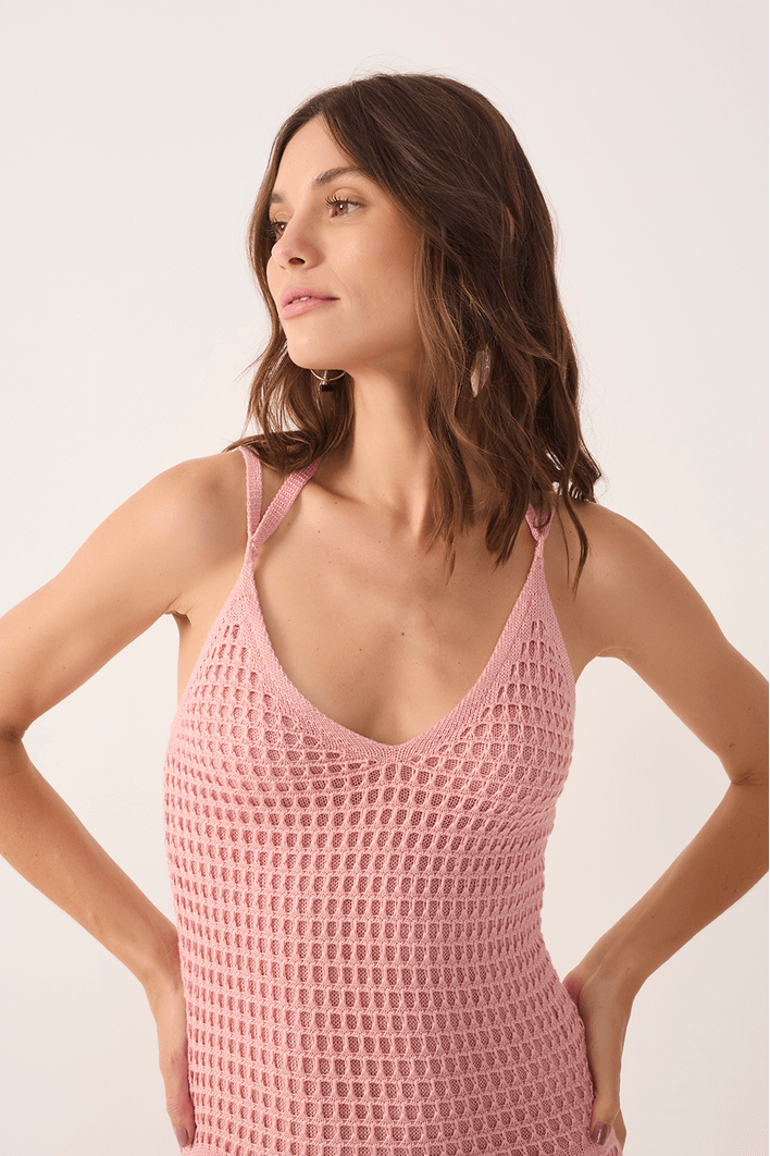 Vestido Tricot Vintage