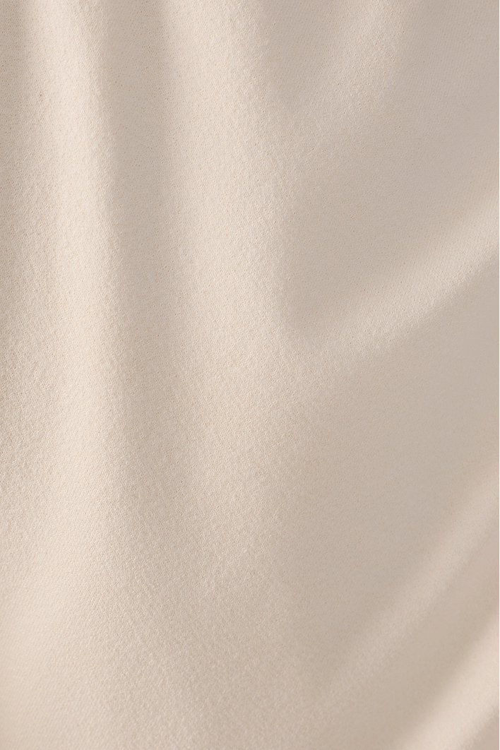 Vestido Malha Crepe Ombro A Ombro