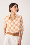 Camisa Estampa Jogo de Conchas