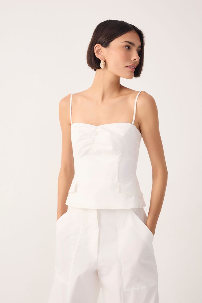 Blusa Algodão Basque