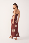 Vestido Cropped Estampa Marés
