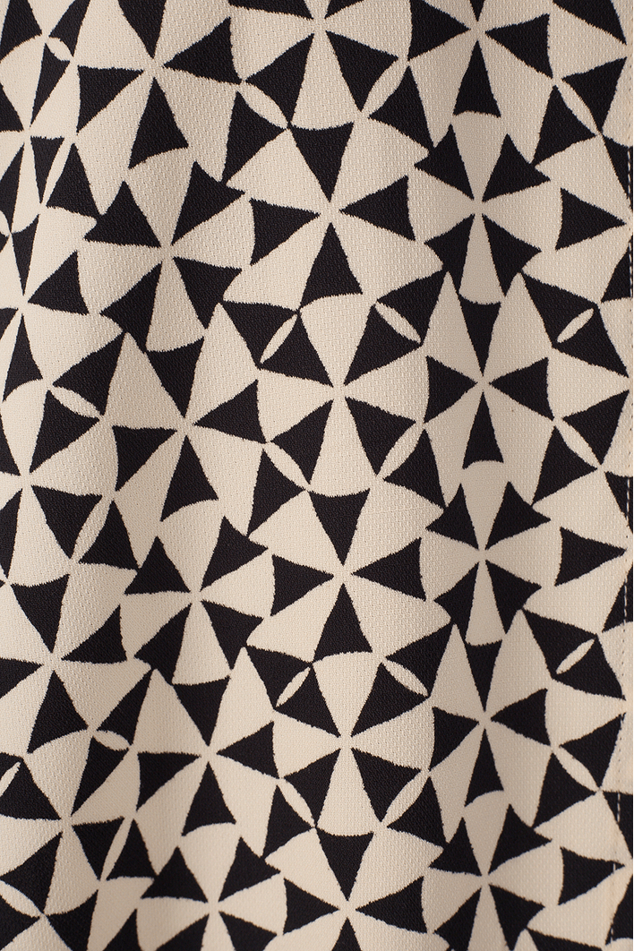 Camisa Crepe Estampa Vento