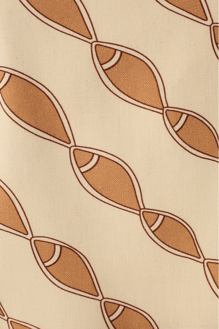 Blusa Linho Estampa Cardume