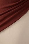 Body Malha Crepe Bicolor