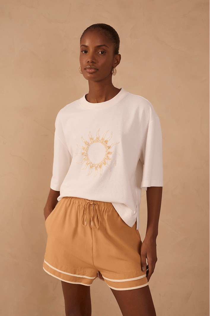 T-shirt Sol Bordado
