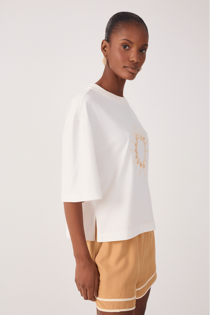 T-shirt Sol Bordado