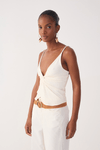 Blusa Malha Crepe  Torcido Frente