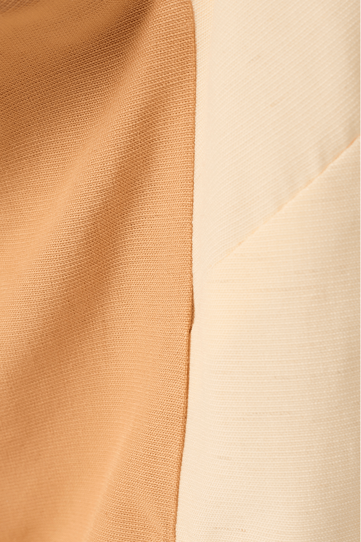 Blusa Quadradinha Bicolor