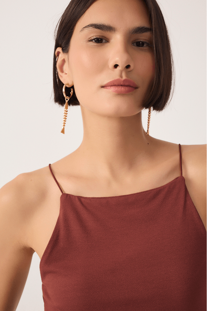 Blusa Decote Quadrado