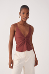 Blusa Malha Crepe  Torcido Frente