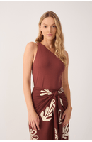 Blusa Ombro Só Malha Crepe