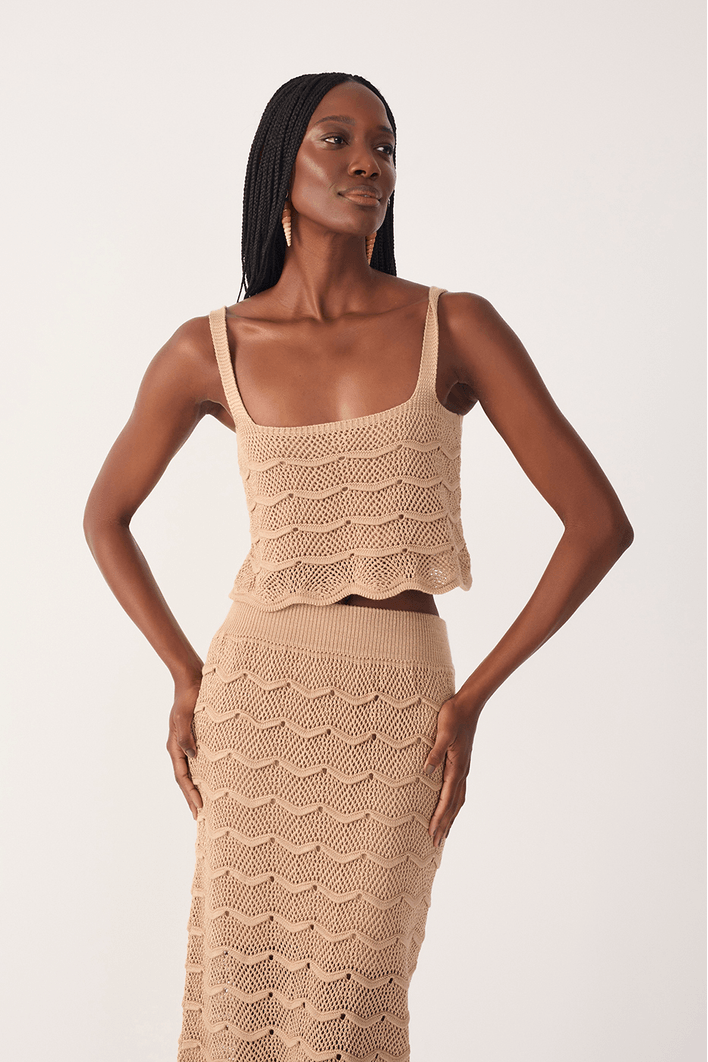 Blusa Tricot Ondas