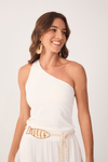 Blusa Ombro Só Malha Crepe