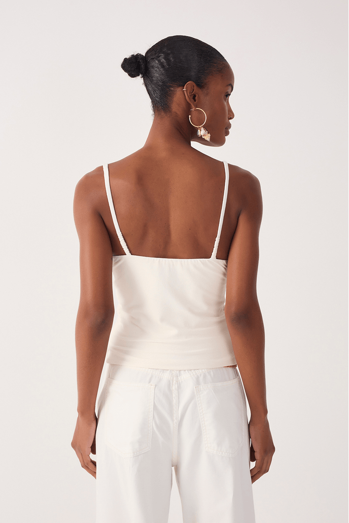 Blusa Malha Crepe  Torcido Frente