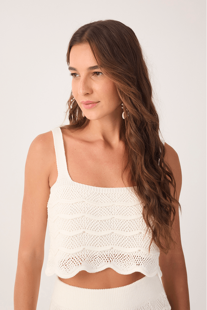 Blusa Tricot Ondas