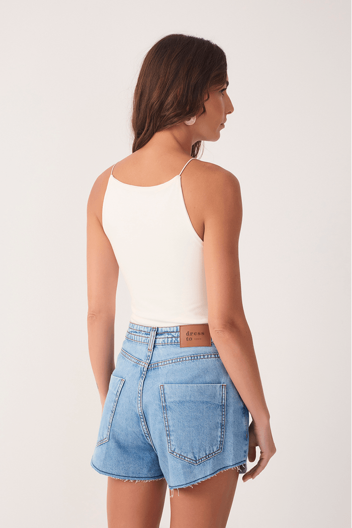 Blusa Decote Quadrado