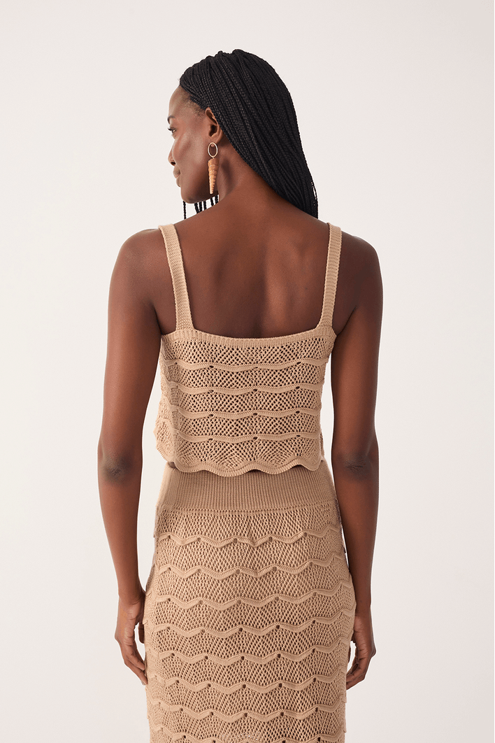 Blusa Tricot Ondas