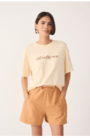 T-shirt Silk Off To The Sea