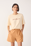 T-shirt Silk Off To The Sea